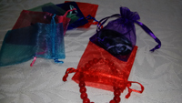 sáček organza, 80x70 mm