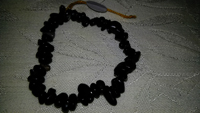 náramek obsidián tromlovaný