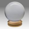 koule věštící, průměr 10 cm s podstavcem