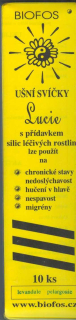 ušní svíčky Lucie, levand.-pelarg., krabička 10 ks