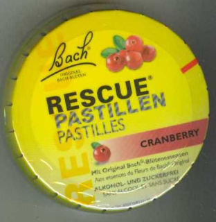 RESCUE REMEDY pastilky, 50 g (příchuť lesní ovoce)