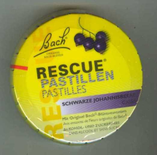 RESCUE REMEDY pastilky, 50 g (příchuť černý rybíz)