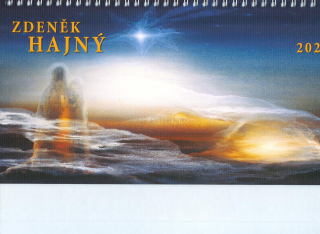 Hajný Zdeněk: Zdeněk Hajný 2025 - stolní kalendář 15x30 cm