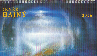Hajný Zdeněk: Zdeněk Hajný 2026 - stolní kalendář 15x30 cm
