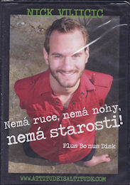 Vujicic Nick: Nemá ruce, nemá nohy, nemá starosti! 2xDVD