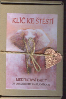 Slabá Edita: Klíč ke štěstí - Meditativní karty (32 obrazů)