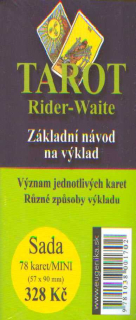 Tarot Rider-Waite - Základní návod na výklad+karty