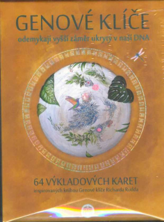 Genové klíče - 64 výkladových karet ke kontemplaci
