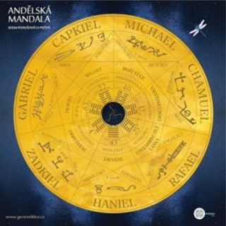 Andělská kruhová mandala