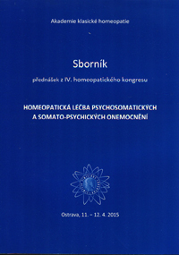 Sborník přednášek z IV. homeopatického kongresu