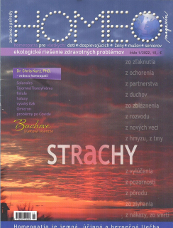 HOMEO magazín 1/2022 - Strachy