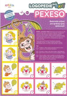 Logopedické pexeso - Motorická cvičení ...