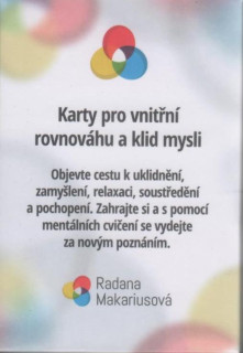Makariusová Radana: Karty pro vnitřní rovnováhu a klid mysli