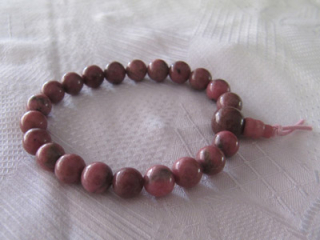 Buddhovy náramky - rodonit