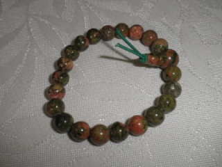 Buddhovy náramky - unakit