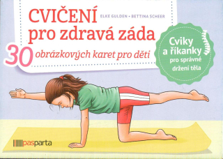 Gulden Elke: Cvičení pro zdravá záda - 30 obrázkových karet