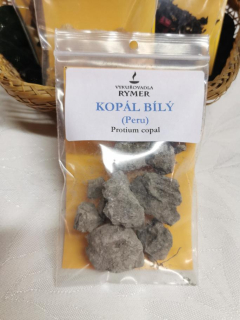 vykuřovadlo Kopál bílý, 20 g /Rymer/