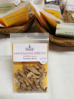 vykuřovadlo Santal jádrové drcené, 10 g /Rymer/