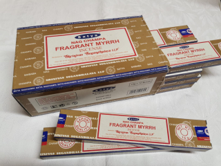 vonné tyčinky Satya Fragrant myrrh, 15 g