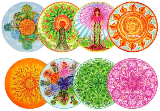 Slabá Martina: samolepka s mandalou Martina Slabá