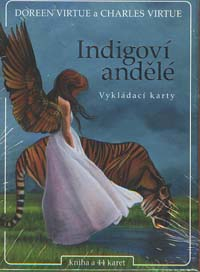 Virtue Doreen: Indigoví andělé (kniha a 44 karet)