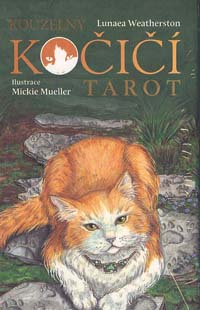 Weatherstone Lunaea: Kouzelný kočičí tarot (78 karet a kniha)