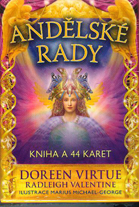 Radleigh Valentine: Andělské rady (kniha a 44 karet)