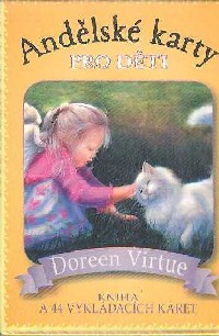 Virtue Doreen: Andělské karty pro děti-kniha 44 vykládacích karet