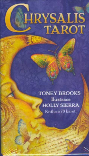 Brooks Toney: Chrysalis tarot (kniha a 78 karet)