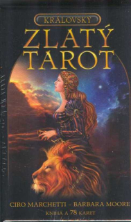 Marchetti Ciro: Královský Zlatý tarot (kniha a 78 karet)