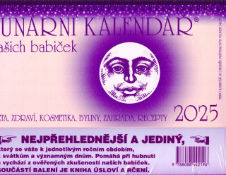 Trnková Klára: Lunární kalendář našich babiček 2025+Úslov.a rčení
