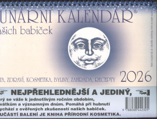 Trnková Klára: Lunární kalendář našich babiček 2026+Přír.kosmet.