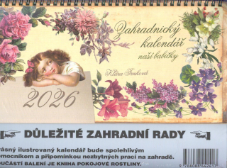 Trnková Klára: Zahradnický kalendář naší babičky 2026+Pokoj.rost.