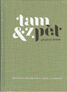 Tam a zpět - pětiletý deník 125x165 mm, zelený