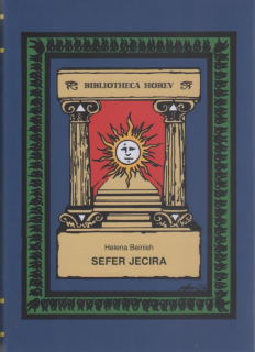 Beinish Helena: Sefer Jecira /Vodnář/